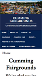 Mobile Screenshot of cummingfair.net